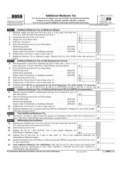 Get IRS 8959 Form