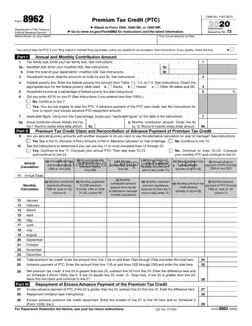 Get IRS 8962 Form