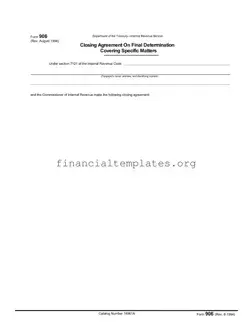 Get Irs 906 Form