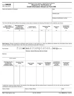 Get Irs 940 B Form