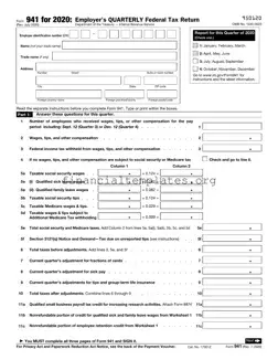 Get IRS 941 Form