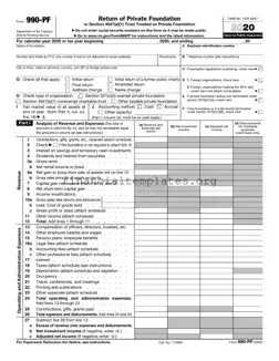 Get IRS 990-PF Form