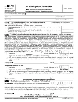 Get IRS 8879 Form
