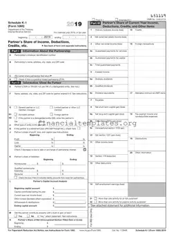 Get IRS Schedule K-1 1065 Form