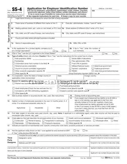 Get IRS SS-4 Form