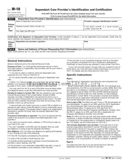 Get IRS W-10 Form