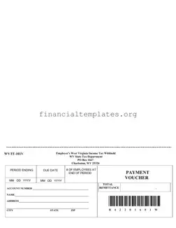 Get It 101V Payment Voucher Form