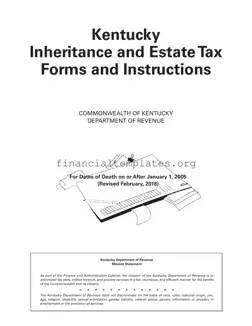 Get Kentucky Inheritance Tax Form