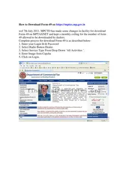 Get Mp Commercial Tax 49 Form