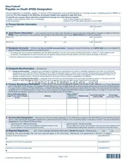 Get Navy Federal Payment On Death Form