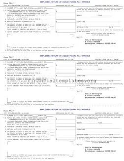 Get Occupational Tax Form