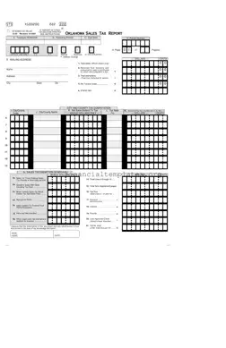 Get Oklahoma Sales Tax Report Form
