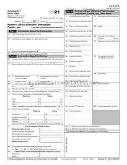 Get IRS Schedule K-1 1065 Form