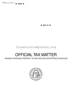 Get Personal Property Tax Return Form
