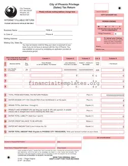 Get Phoenix Az Sales Tax Form