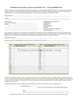 Get Sales Tax Certificate Form