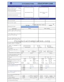 Get Sbi Education Loan Form