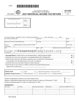 Get Sc Tax Form