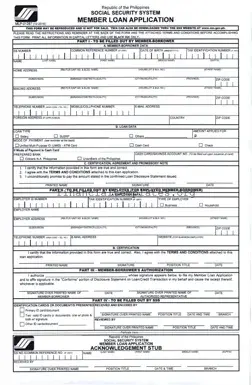 Get Sss Loan Application Form