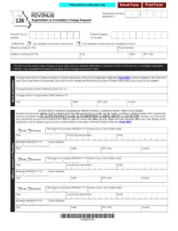 Get State Tax 126 Form