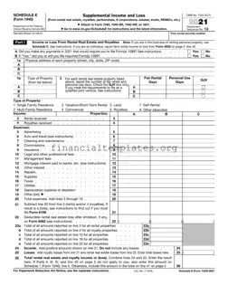 Get IRS Schedule E 1040 Form