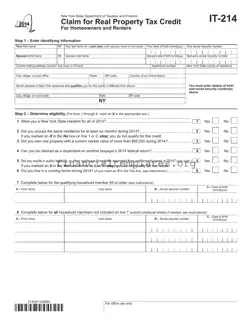 Get Tax 214 Form