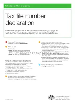 Get Tax Declaration Nat 3092 Form
