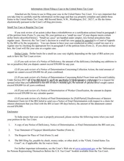 Get Tax Petition Form