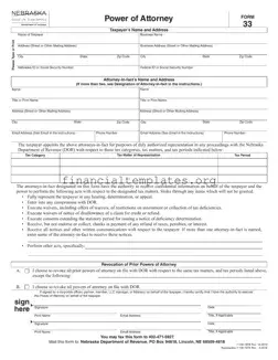 Get Tax POA form 33 Form