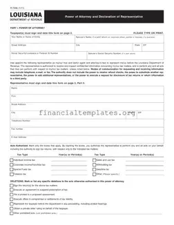 Get Tax POA form r-7006 Form