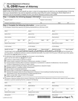 Get Tax POA il-2848 Form