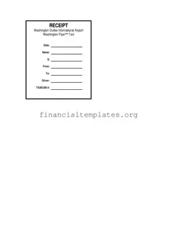 Get Taxi Bill Form