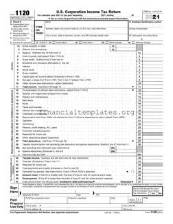 Get IRS 1120 Form