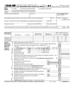 Get IRS 1040-NR Form