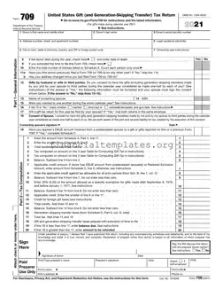 Get IRS 709 Form
