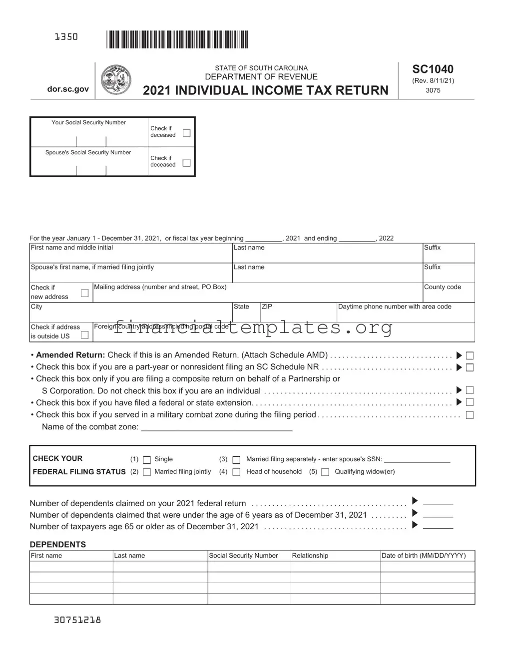 Get Sc Tax Form