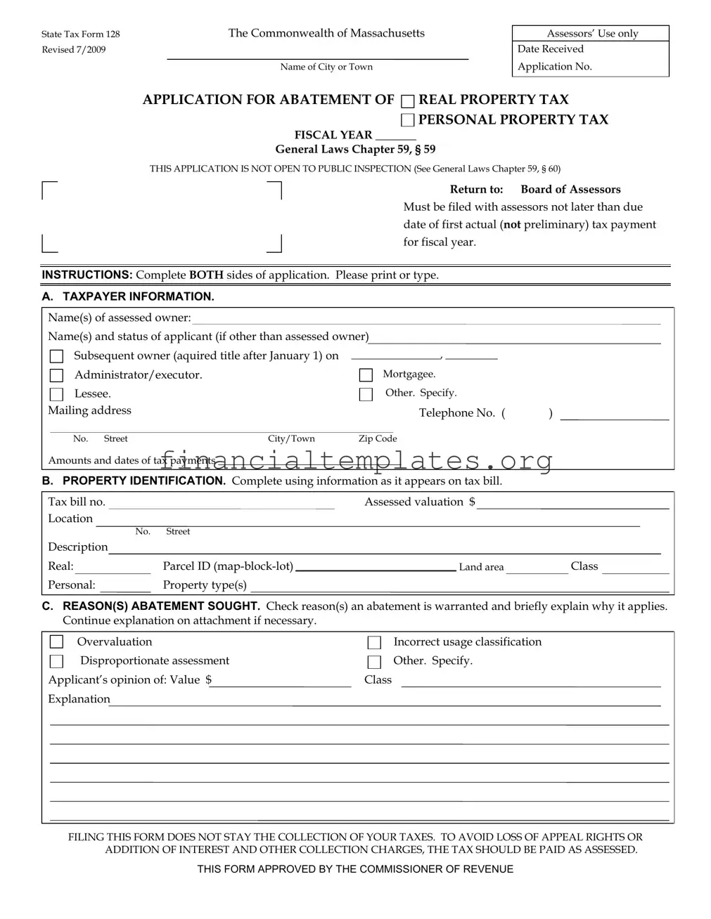 Get State Tax 128 Form