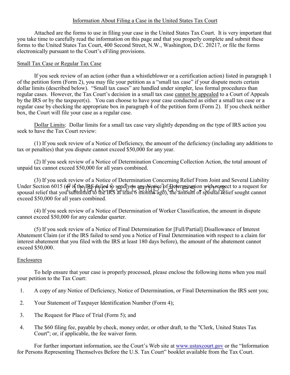 Get Tax Petition Form