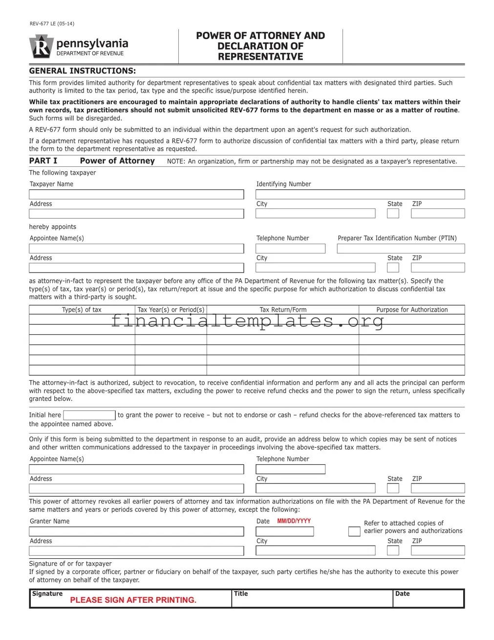Get Tax POA form Form