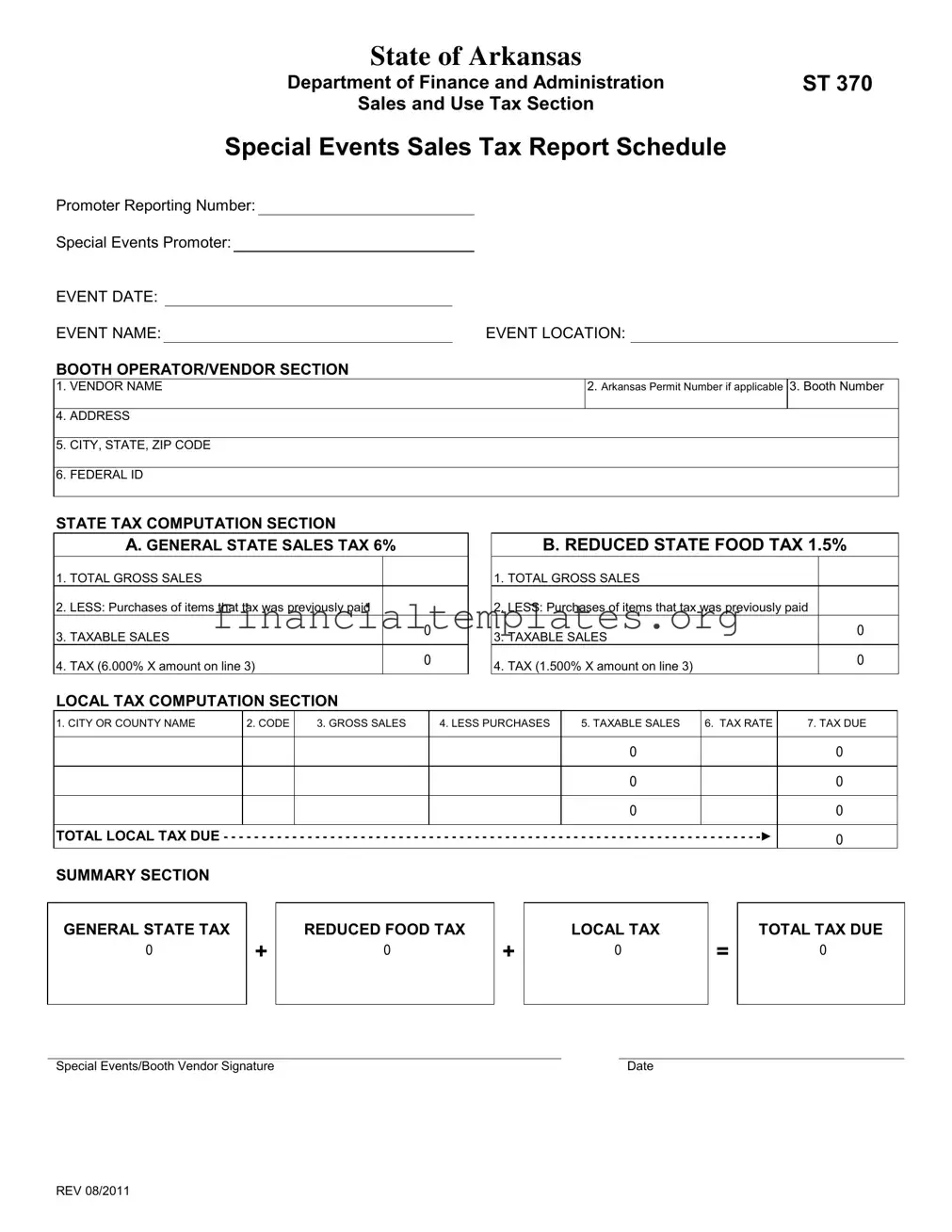 Get Tax St370 Form